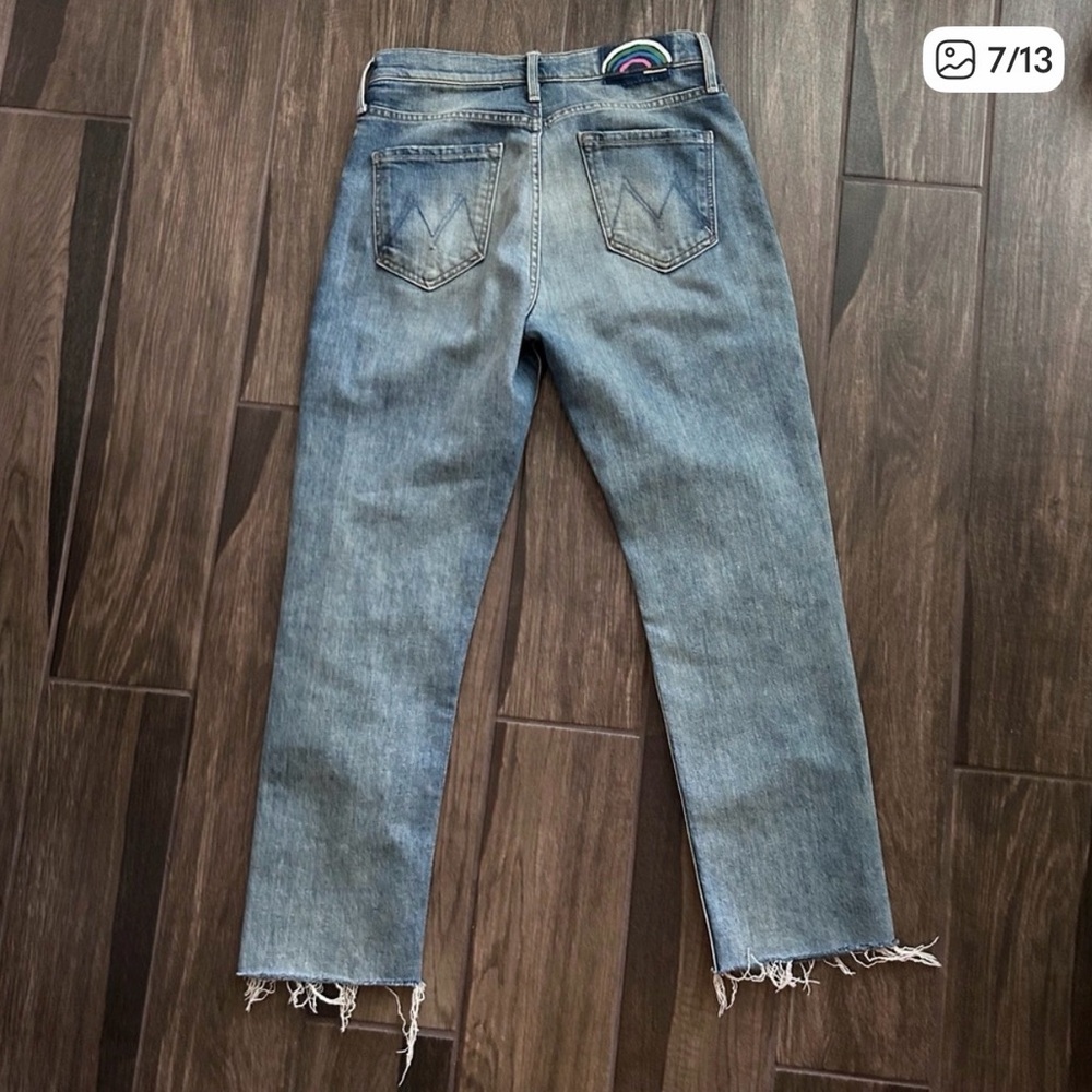 Mother Denim tomcat ankle fray - Picture 3 of 7